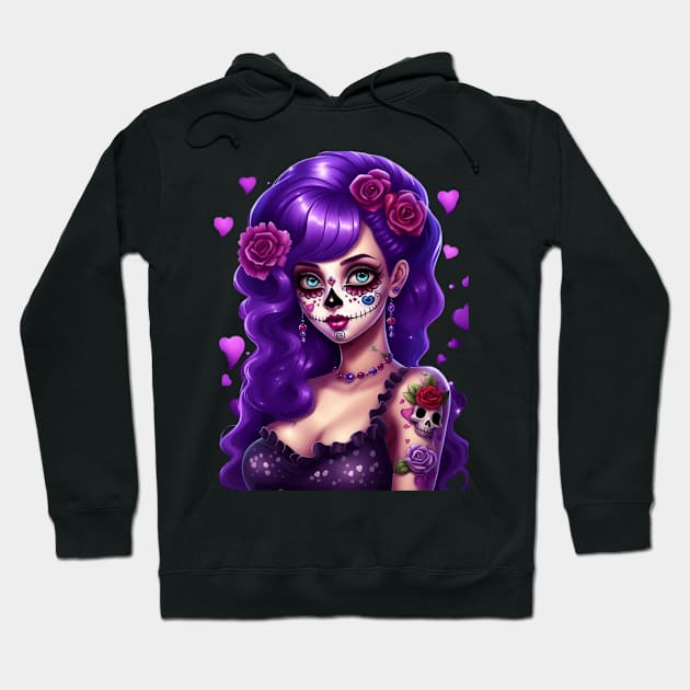 La Catrina Hoodie by Absinthe Society 